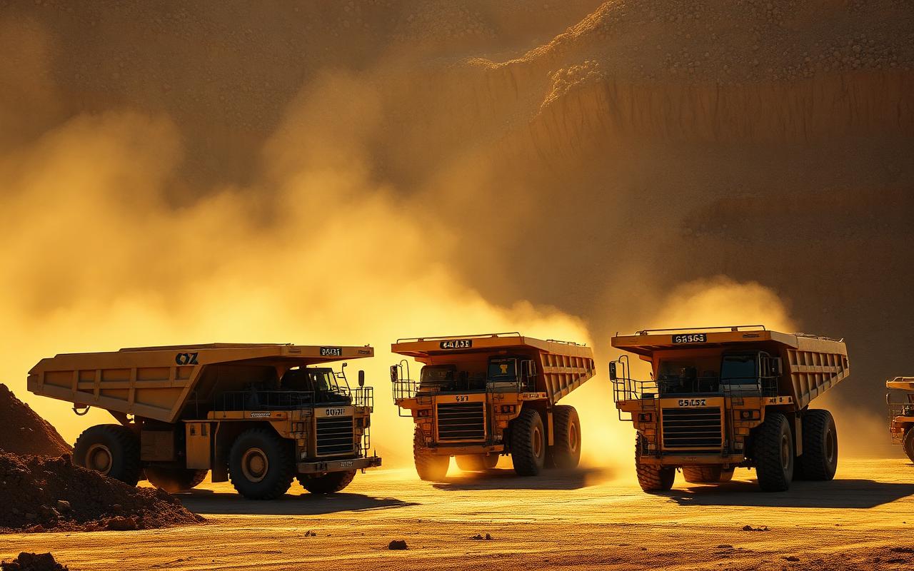 Mining haul trucks